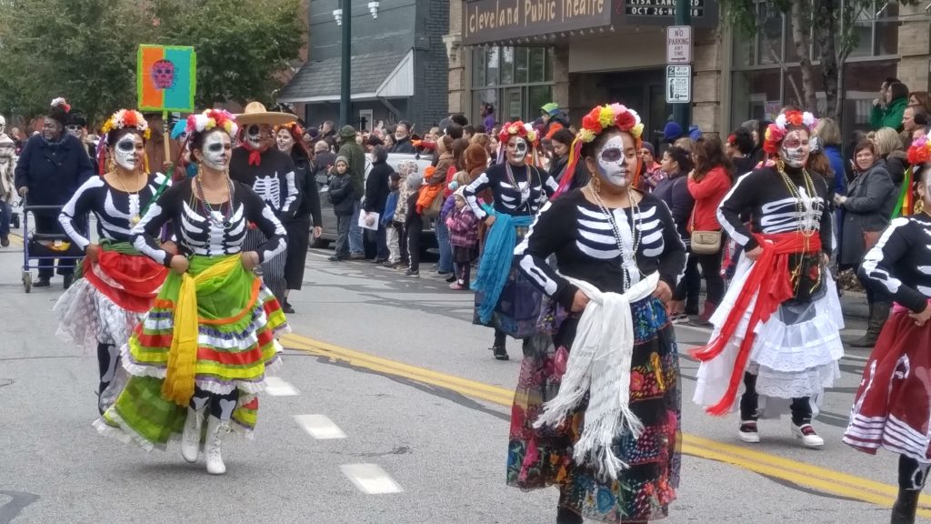 Day of the Dead festivites in one Cleveland neighborhood Folk Fusion